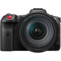 Canon EOS R5 C 8K Video Mirrorless Cinema Camera with RF 24-105mm f/4 L IS USM Lens Black 5077C010 - Best Buy