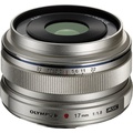 Olympus M. 17mm f/1.8 Wide-Angle Prime Lens for Select Micro Four-Thirds Interchangeable Lens Cameras Silver V311050SU000 - Best Buy