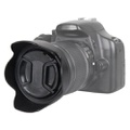 Bower Pro Series Tulip Lens Hood and Lens Cap for Most 62mm Lenses Black HV62 - Best Buy