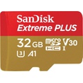SanDisk Extreme PLUS 32GB microSDHC UHS-I Memory Card SDSQXWG-032G-ANCMA - Best Buy