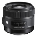 Sigma 30mm f/1.4 DC HSM A Digital Prime Lens for Select DSLR Cameras Black 301110 - Best Buy
